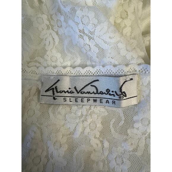 Vintage Gloria Vanderbilt Lace Slip Dress 🤍 Coquette Fairygrunge Cottagecore - Picture 9 of 10